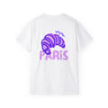 BONJOUR PARIS oversized graphic tee in White with back print