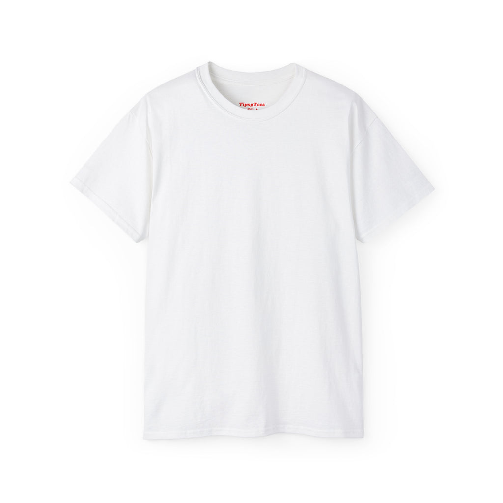 EXPENSIVE BRUNCH oversized graphic tee in White, front view