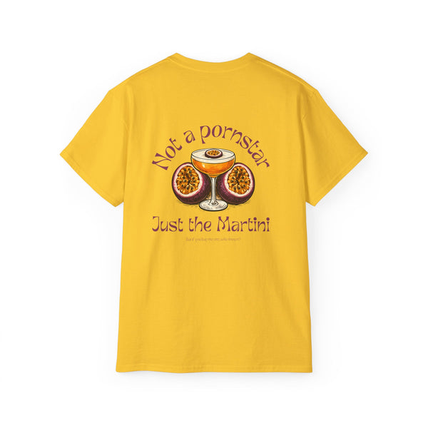 PORNSTAR oversized graphic tee in Daisy with back print