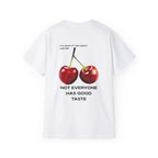 IT'S OKEYYY oversized graphic tee in White with back print