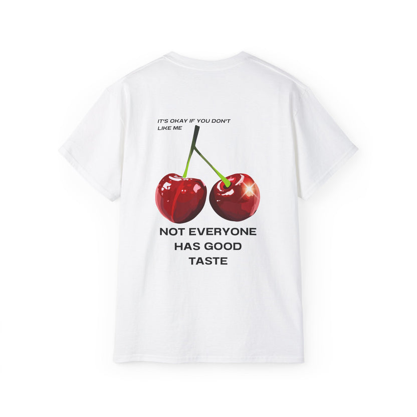 IT'S OKEYYY oversized graphic tee in White with back print