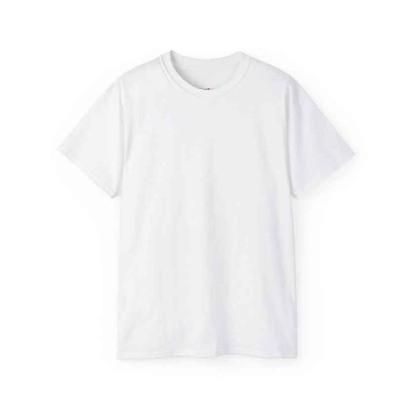 NINE WINE WINE oversized graphic tee in White, front view