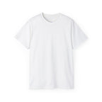 BONJOUR PARIS oversized graphic tee in White, front view