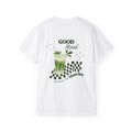 MATCHA POWER oversized graphic tee in White with back print