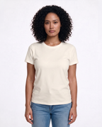 POUR DECISIONS oversized graphic tee on model, studio lifestyle photograph, front