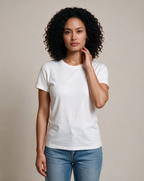 FIRST TEQUILA oversized graphic tee on model, studio lifestyle photograph, front