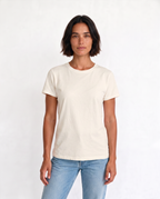 YOU'RE FORGOTTEN oversized graphic tee on model, studio lifestyle photograph, front